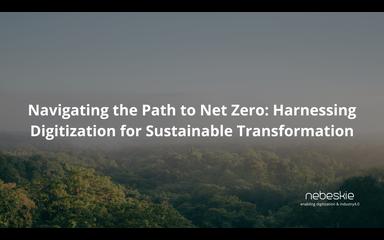 Navigating the Path to Net Zero: Harnessing Digitization for Sustainable Transformation