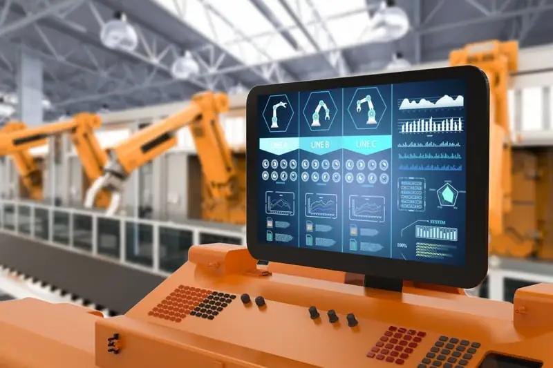 Factory automation dashboard